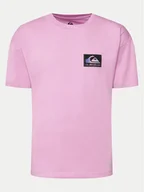 Koszulki męskie - Quiksilver T-Shirt Back Flash EQYZT07605 Różowy Regular Fit - miniaturka - grafika 1