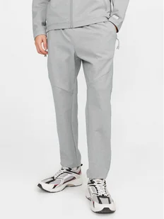 Jack&Jones Spodnie dresowe Will 12253727 Szary Slim Fit - Spodnie sportowe męskie - miniaturka - grafika 1