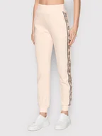 Spodnie sportowe damskie - Guess Spodnie dresowe V2RB05 KA3P1 Pomarańczowy Relaxed Fit - miniaturka - grafika 1
