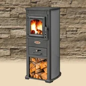 Piece wolnostojące - Piec stalowy Atena - miniaturka - grafika 1