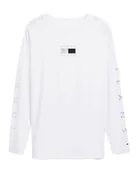 Bluzy męskie - Tommy Jeans Longsleeve Damski Oversize Bawełna Jersey Logo DW0DW12115 r. L - miniaturka - grafika 1