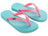 Klapki i japonki damskie - Ipanema CLAS Brasil II Fem klapki damskie, Jasnoniebieski, różowy, 35/36 EU - miniaturka - grafika 1