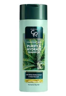 Szampony do włosów - Golden Rose - Purify & Hydrate Shampoo - Oczyszczająco-nawilżający szampon do włosów normalnych i tłustych - 430 ml - miniaturka - grafika 1