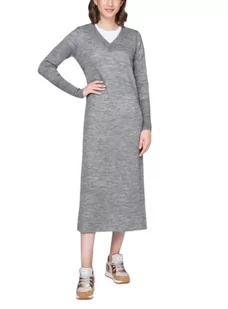 Sukienka damska Pepe Jeans Marula dzianinowa szara-XL - Sukienki - miniaturka - grafika 1