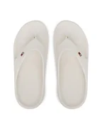 Klapki i japonki damskie - Tommy Hilfiger Japonki Th Comfort Beach Sandal FW0FW08522 Biały - miniaturka - grafika 1
