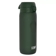 Shakery i bidony sportowe - Duża butelka na wodę bidon ciemny zielony BPA Free Atest PZH ION8 0,7 l - miniaturka - grafika 1