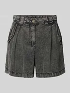Spodenki damskie - Szorty o kroju relaxed fit z imitacji jeansu model ‘KENYA LIFE’ - miniaturka - grafika 1