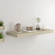 Półki do salonu - vidaXL vidaXL Półka ścienna, kolor dębowy, 60x23,5x3,8 cm, MDF - miniaturka - grafika 1