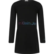 Sukienki i spódniczki dla dziewczynek - CALVIN KLEIN JEANS Sukienka - miniaturka - grafika 1