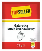 Galaretki - Galaretka truskawkowa Tops 75 g - miniaturka - grafika 1