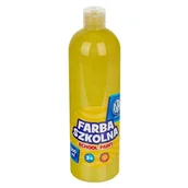 Szkolne artykuły papiernicze - Astra Farba Szkolna Plakatowa Duża 500ml Żółta 1 Sztuka - miniaturka - grafika 1