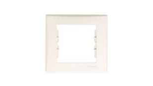 LEDart 1-krotna - Schneider Electric SEDNA SDN5800123, kolor kremowy - Klawisze i ramki - miniaturka - grafika 1