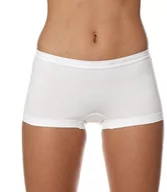 Bielizna sportowa damska - Brubeck Bokserki damskie BX10470A Comfort Cotton białe r. S - miniaturka - grafika 1