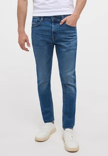 Męskie spodnie jeansowe proste Mustang OREGON SLIM W34 L34 - Spodnie męskie - miniaturka - grafika 1
