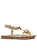 Buty dla dziewczynek - Tommy Hilfiger Sandały Sandalo T1A2-33940-0220 S Złoty - miniaturka - grafika 1