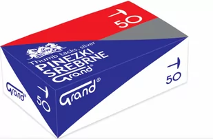 Grand Ateneum Pinezki srebrne (10szt) - Pinezki - miniaturka - grafika 2