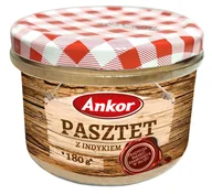 Pasztet i przetwory mięsne - Ankor Pasztet z indykiem 180 g - miniaturka - grafika 1