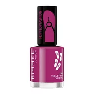 Odżywki do paznokci - Rimmel Flipflop Fashion lakier do paznokci 336 Violet En Vogue 8ml - miniaturka - grafika 1