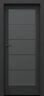 Drzwi wewnętrzne - Skrzydło Verte Home Czarny B 5 Czarny Matt - miniaturka - grafika 1