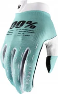 Rękawiczki rowerowe - 100% Rękawiczki 100% ITRACK Glove aqua roz. L długość dłoni 193-200 mm NEW - miniaturka - grafika 1