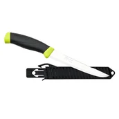 Noże - Nóż Morakniv Fishing Comfort Scaler 150 - Stainless Steel - Czarny / Lime - miniaturka - grafika 1