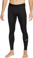 Spodnie sportowe męskie - Nike Legginsy męskie Dri Fit Tight czarne FB7952 010 r. M - miniaturka - grafika 1