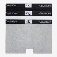 Majtki męskie - Zestaw majtek bokserek męskich bawełnianych Calvin Klein Underwear 000NB3528A-6H3 XL 3 szt. Szary/Czarny/Biały (8720107557819) - miniaturka - grafika 1