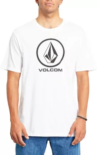 Koszulki dla chłopców - Volcom Crisp Stone white koszulka męska - M - grafika 1