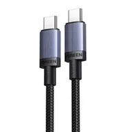 Kable komputerowe i do monitorów - Ugreen Kabel USB-C do USB-C L528, 100W, 2m szary 65833 - miniaturka - grafika 1