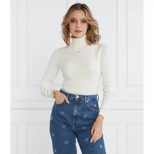 Tommy Jeans Golf TJW ESSENTIAL TURTLENECK | Regular Fit - Swetry damskie - miniaturka - grafika 1