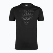 Koszulki męskie - Koszulka męska New Era NOS NBA Regular Tee Chicago Bulls 60416757 black - miniaturka - grafika 1