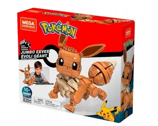 Mega Construx Pokemon - Jumbo Eevee - klocki - Klocki - miniaturka - grafika 1