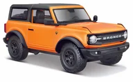 Kolekcjonerskie modele pojazdów - Model kompozytowy Ford 2021 Bronco Badlands niebieski 1:24 - miniaturka - grafika 1