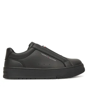 Sneakersy Tommy Hilfiger T3X9-34092-1355999 S Czarny - Buty dla chłopców - miniaturka - grafika 1