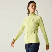 Bluzy sportowe damskie - Dare 2b Bluza damska rozpinana Emerging III Żółty, Rozmiar: 38 - miniaturka - grafika 1