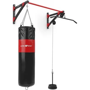 Drążek wielofunkcyjny z wyciągiem i mocowaniem na worek bokserski 3w1 MH-D204 - Marbo Sport - Pozostały sprzęt i akcesoria do ćwiczeń - miniaturka - grafika 1
