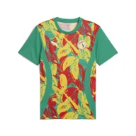 Koszulki sportowe męskie - Męska koszulka przedmeczowa Senegal 2025 PUMA Sport Green Faster Yellow Red - miniaturka - grafika 1