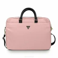 Torby na laptopy - Guess Nylon 15-16" różowa GUCB15NTMLLP - miniaturka - grafika 1