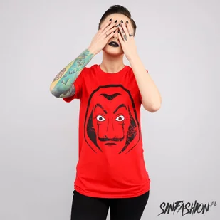 Koszulka Hybris Dom Z Papieru Salvador Dali Ladies - Koszulki i topy damskie - miniaturka - grafika 1