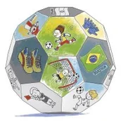 Powieści i opowiadania - Kolorowanka XXL 3D Piłka nożna - miniaturka - grafika 1