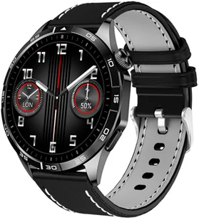 Hagen HC95.14.334.534-SET HC95 Czarny + Czarny pasek - Smartwatch - miniaturka - grafika 1