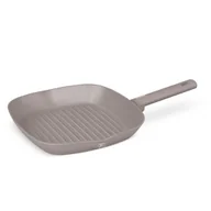 Patelnie - PATELNIA GRILLOWA TYTANOWA 28cm BERLINGER HAUS BH-8096 TAUPE - miniaturka - grafika 1
