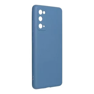 Forcell Futerał SILICONE LITE do SAMSUNG Galaxy S20 FE / S20 FE 5G niebieski - Etui i futerały do telefonów - miniaturka - grafika 1