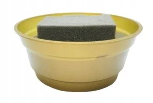 PODKŁAD DONICZKA OSŁONKA CEMENCIAK Z gąbką do stroika bukiet baza cement 15 - Sztuczne kwiaty - miniaturka - grafika 1