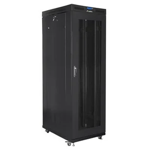 Lanberg Szafa RACK 19" 27U FF01-8027-23BL Czarny FF01-8027-23BL - Szafy rack - miniaturka - grafika 1