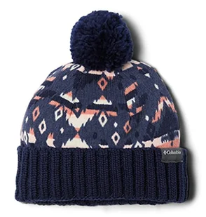 Columbia Unisex sweter pogodowy pompon czapka beanie - Czapki damskie - miniaturka - grafika 1