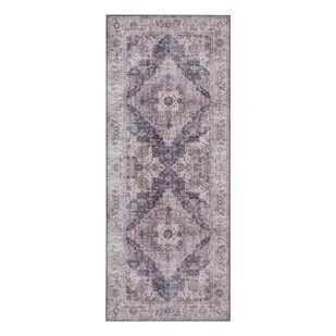 Szaro-beżowy chodnik Nouristan Sylla, 80x200 cm - Dywany - miniaturka - grafika 1