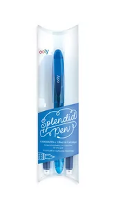 KOLOROWE BALONIKI Pióro wieczne Splendid - Niebieskie - Przybory szkolne - miniaturka - grafika 2