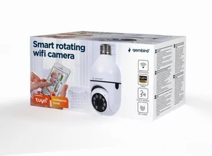 GEMBIRD INTELIGENTNA OBROTOWA KAMERA WI-FI E27, 3.6MM, 1920X1080 - Kamery do monitoringu - miniaturka - grafika 8