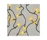 Lampy ogrodowe - LED łańcuch świąteczny 200xLED/8 funkcji 20m IP44 ciepła biel - miniaturka - grafika 1